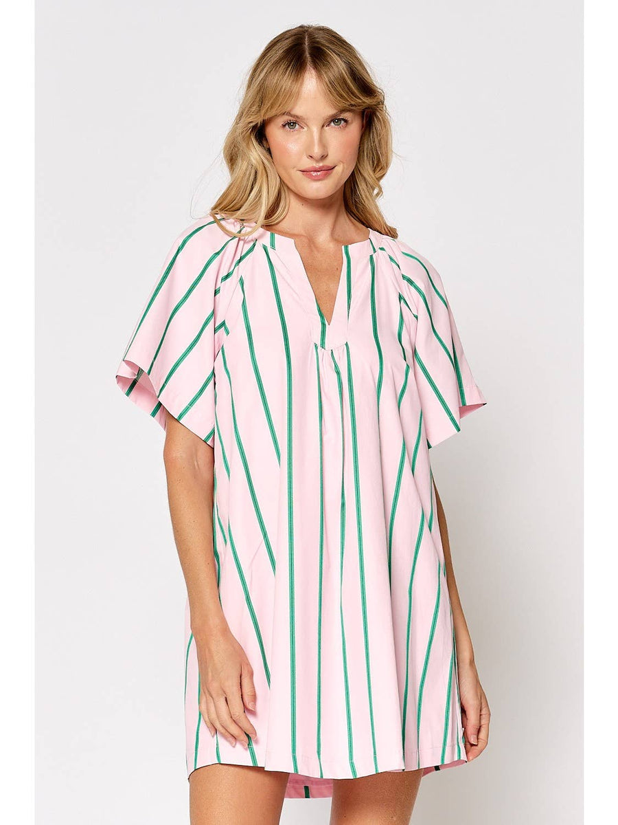 Flowy Short Sleeve Dress