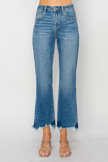 High Rise Crop Flare