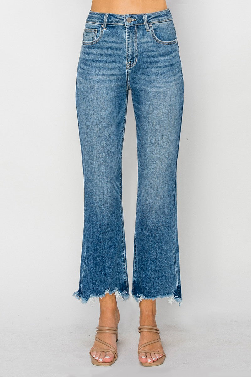 High Rise Crop Flare