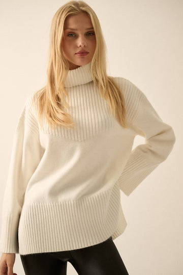 Ribbed Turtleneck