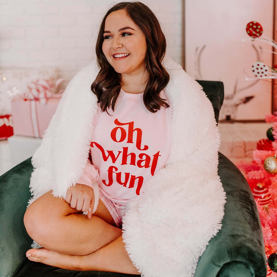 “Oh What Fun” sweatshirt