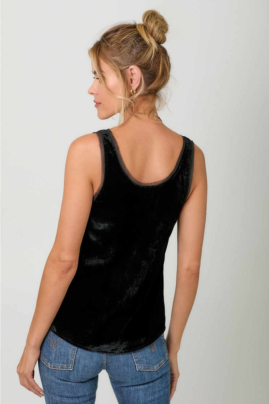 Black Velvet Tank