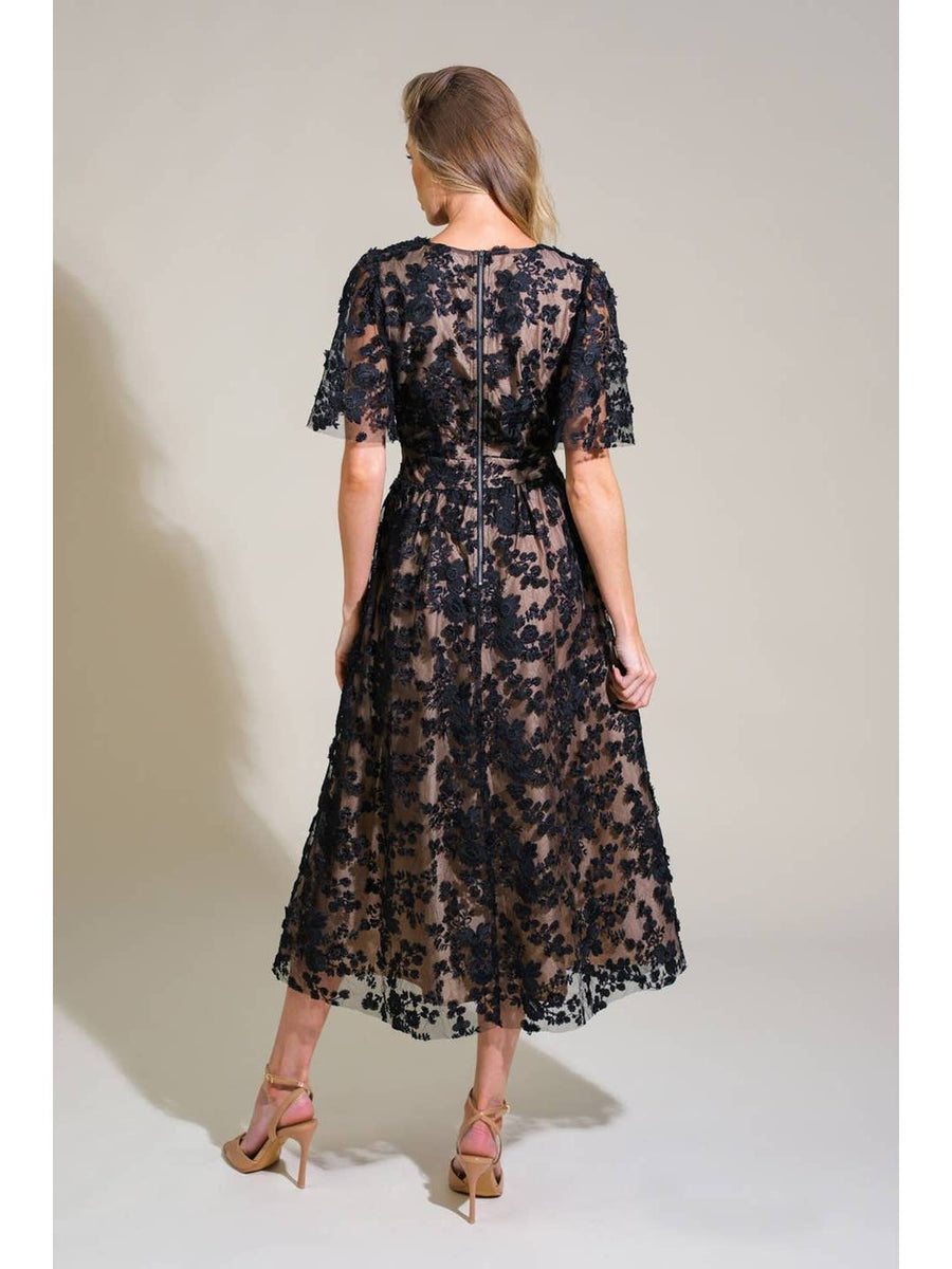 Lace Midi Dress