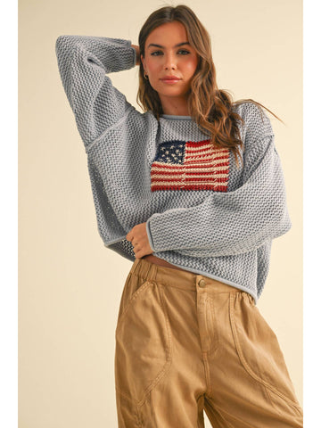 Flag Knit Sweater