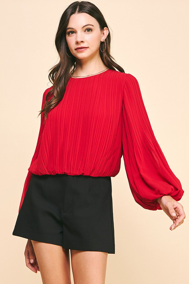 Pleated Top