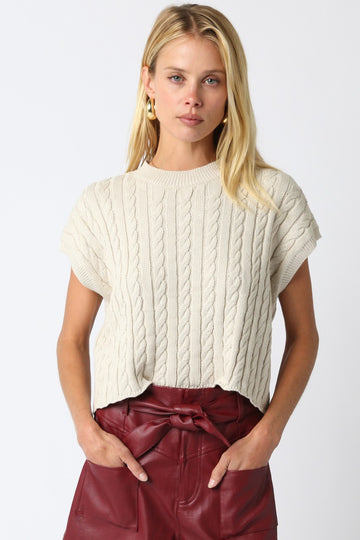 Sleeveless Sweater Top