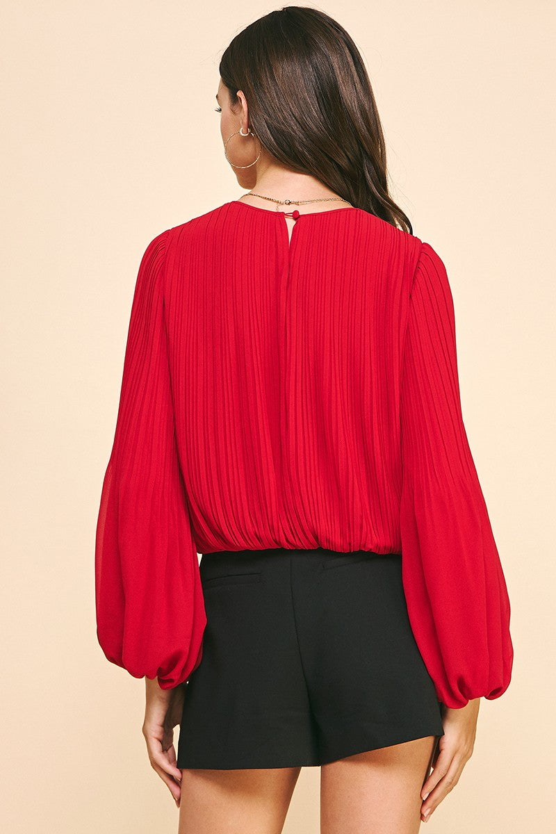 Pleated Top