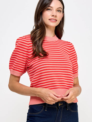 Stripe Short Sleeve