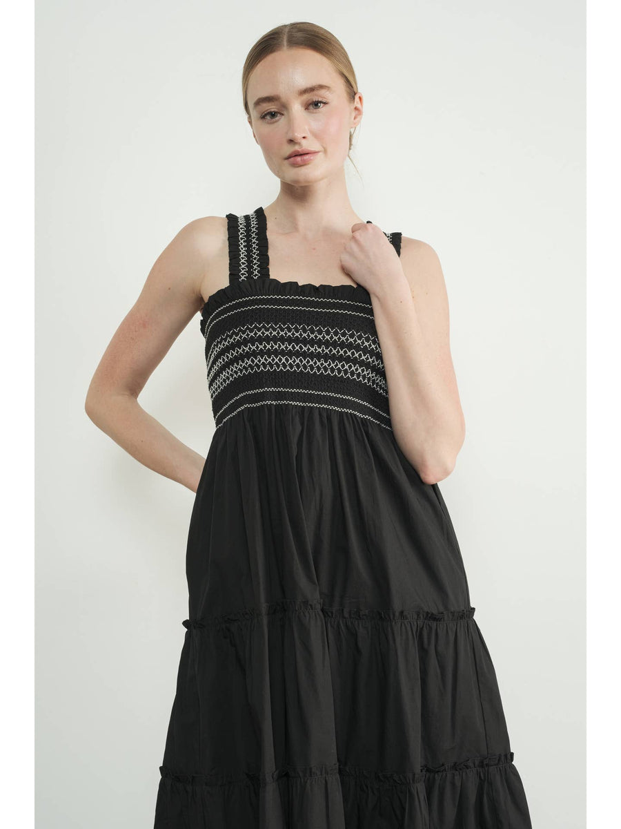 Black Midi Dress