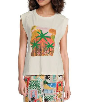 Palm Tree Tee