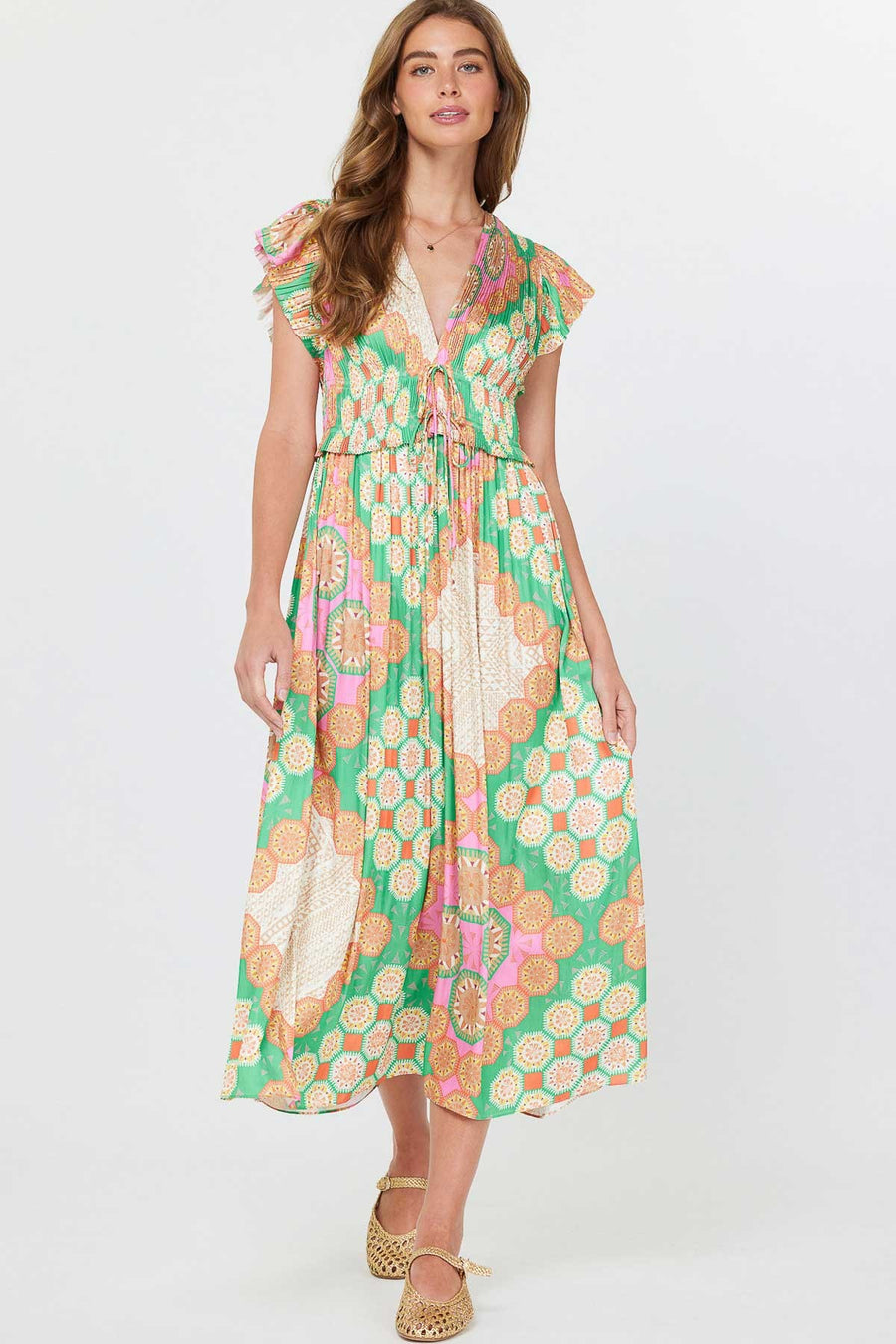 Boho Midi Dress