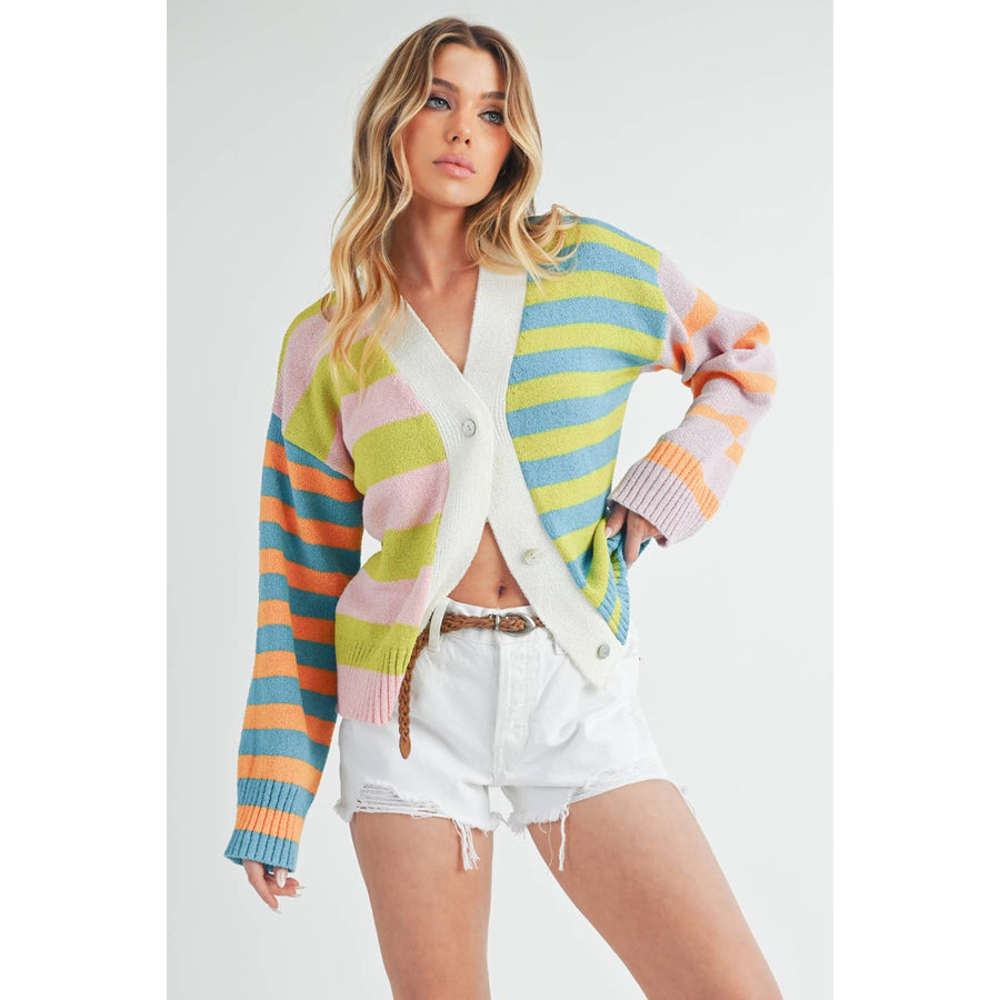 Colorblock Stripe Sweater