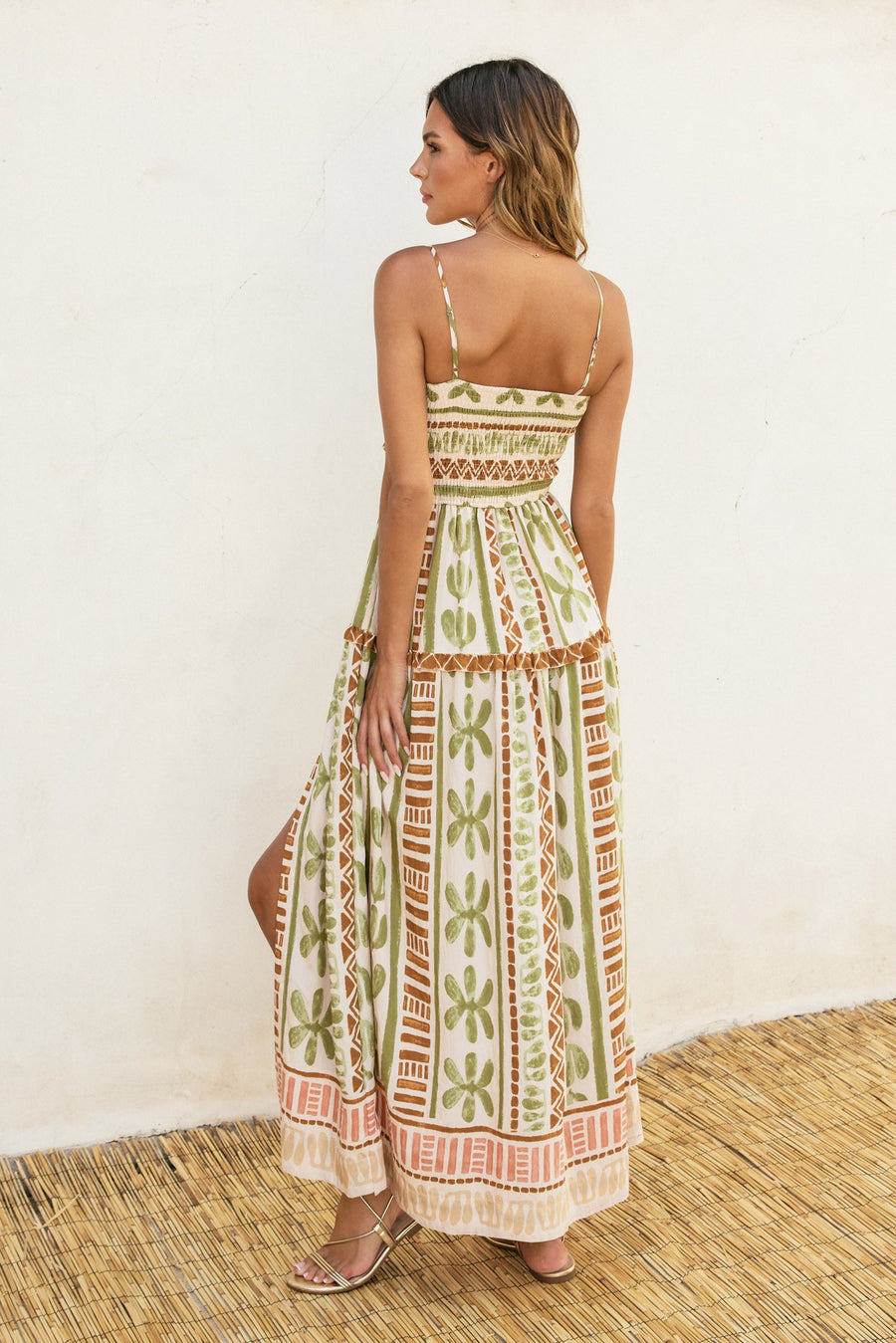 Cut-out Maxi Dress