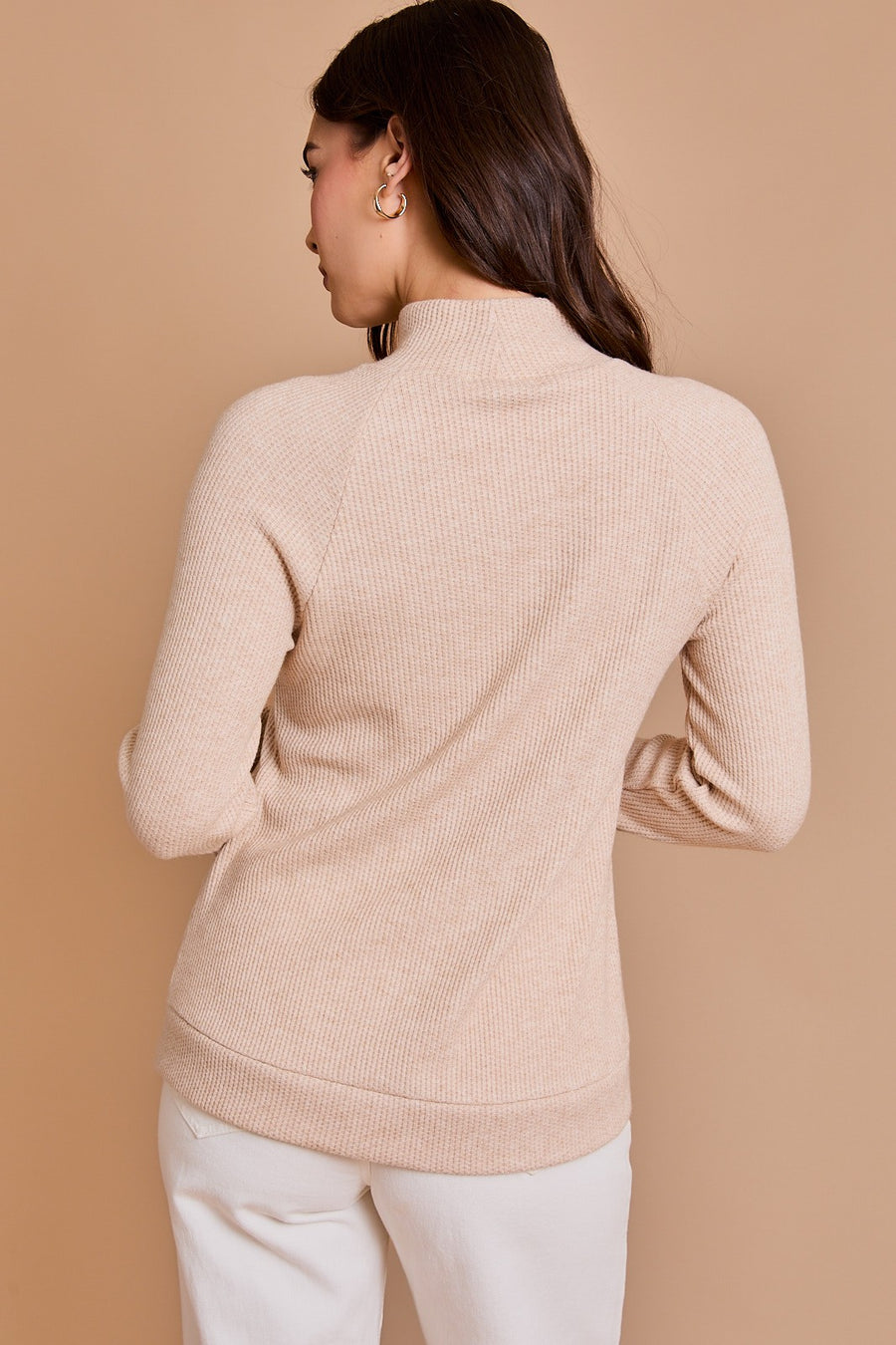 Turtleneck Cross Top