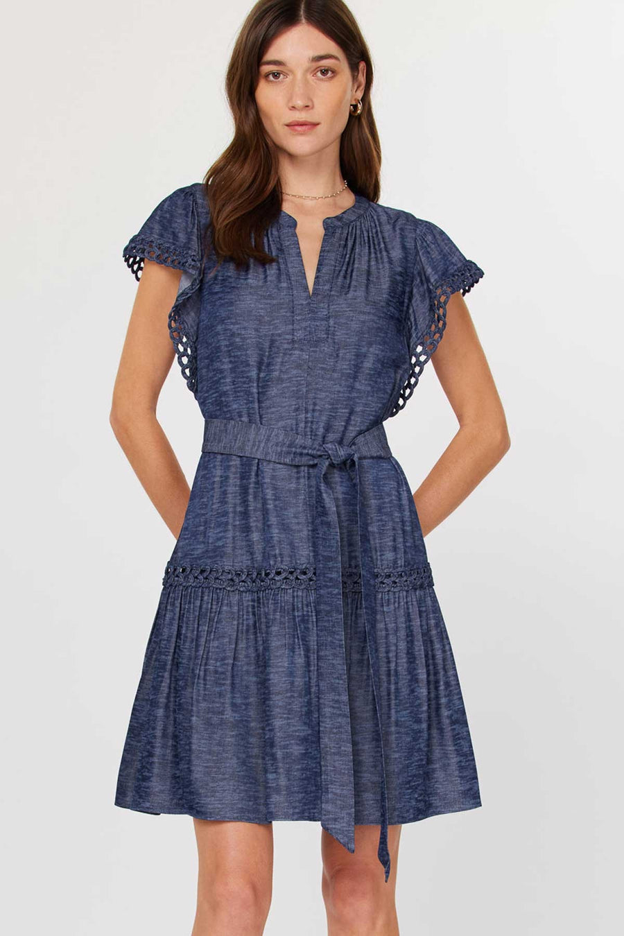 Waist Mini Dress