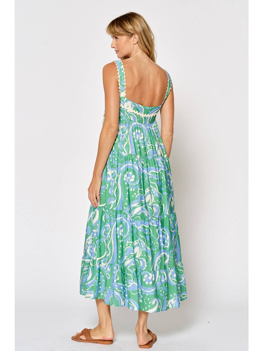 Thick Strap Maxi Dress
