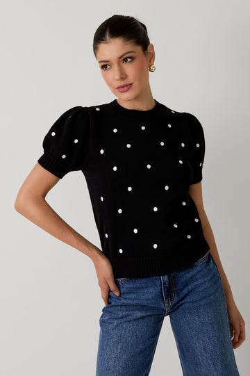 Polka Dot Sweater
