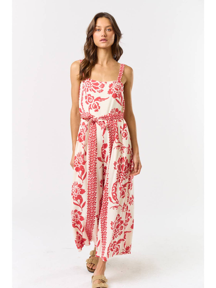 Floral Jumpsuit
