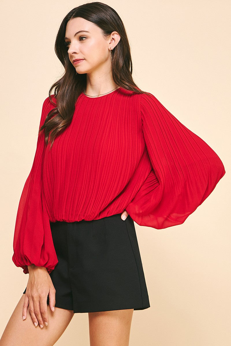 Pleated Top