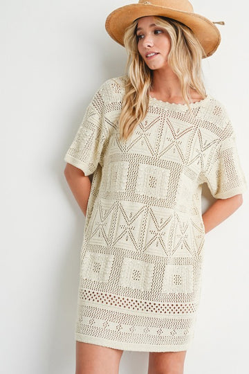 Aztec Knit Dress